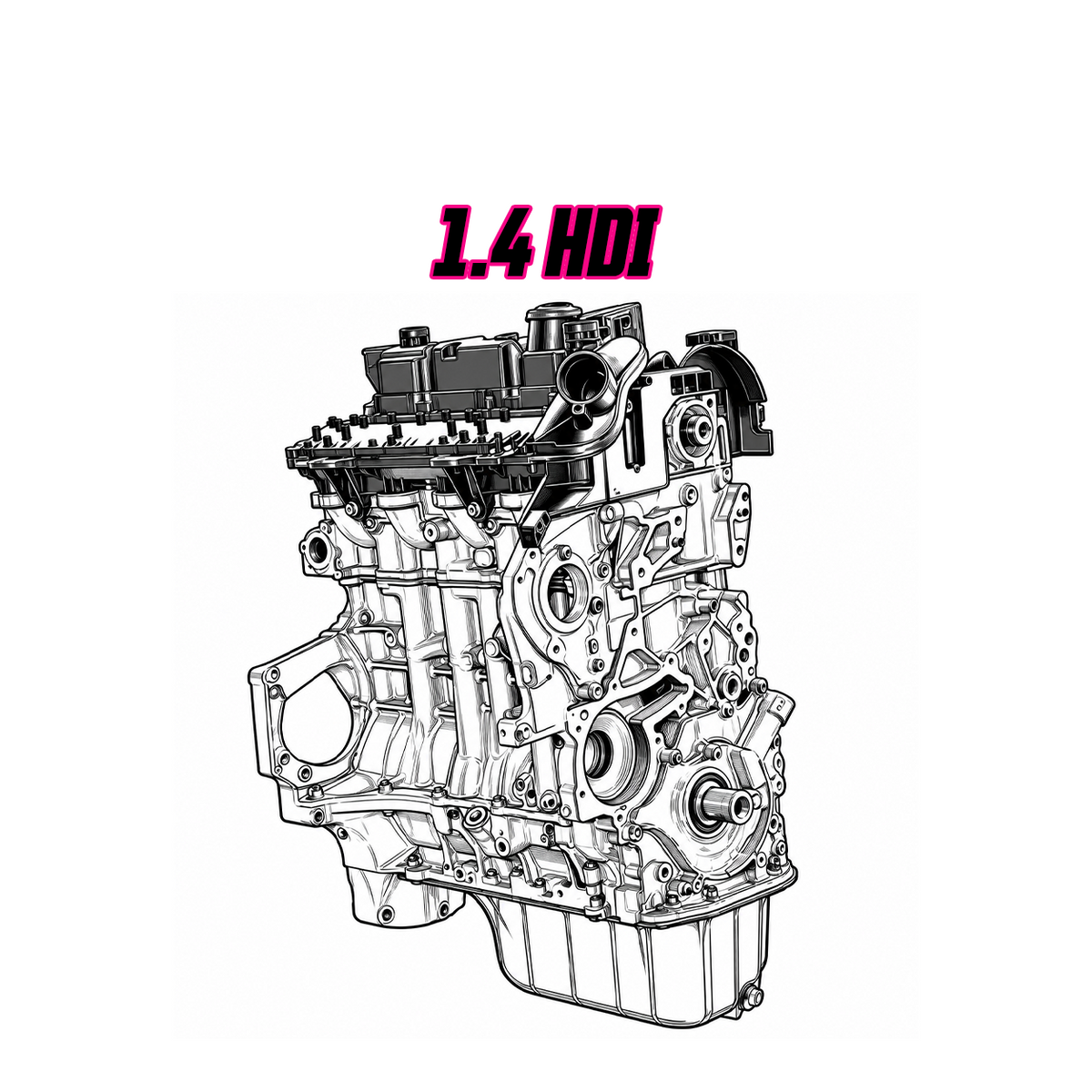 Pièces pour turbo 1.4 HDi