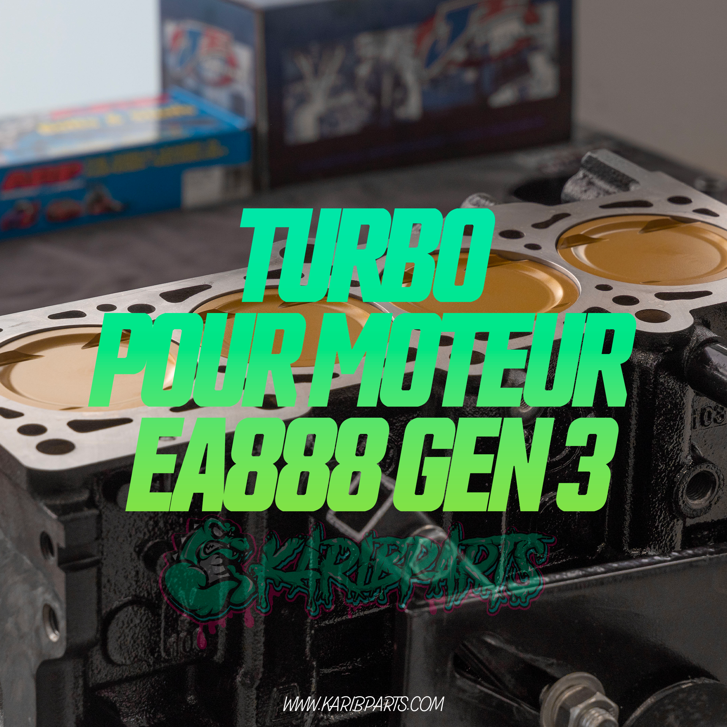 Turbo pour 2,0 EA888 GEN 3