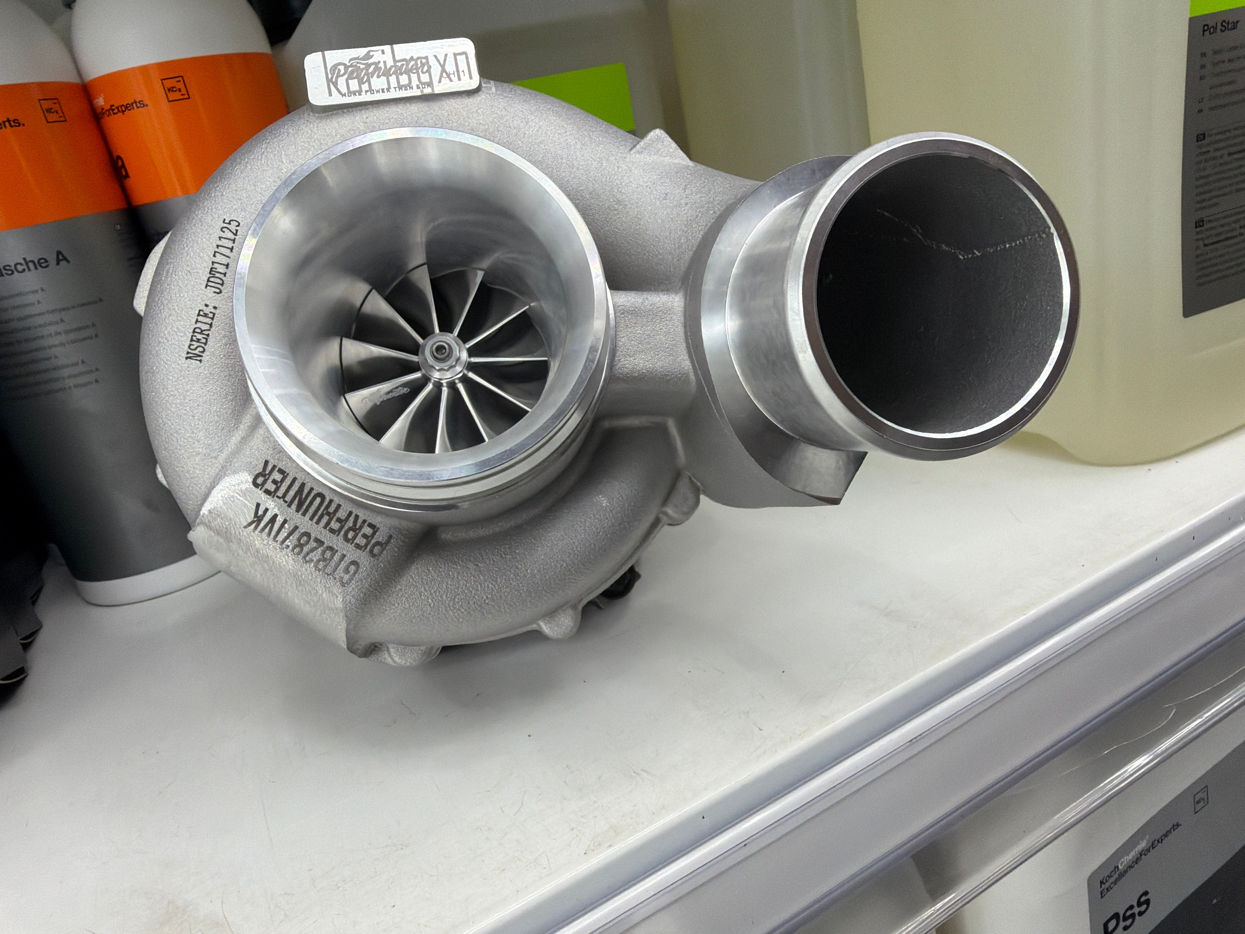 Turbo GTB2871VK – Entièrement Neuf (NON reconditionné) – Version Pneumatique – Cage Usinée + Admission CNC – 420 à 450 ch PERFHUNTER