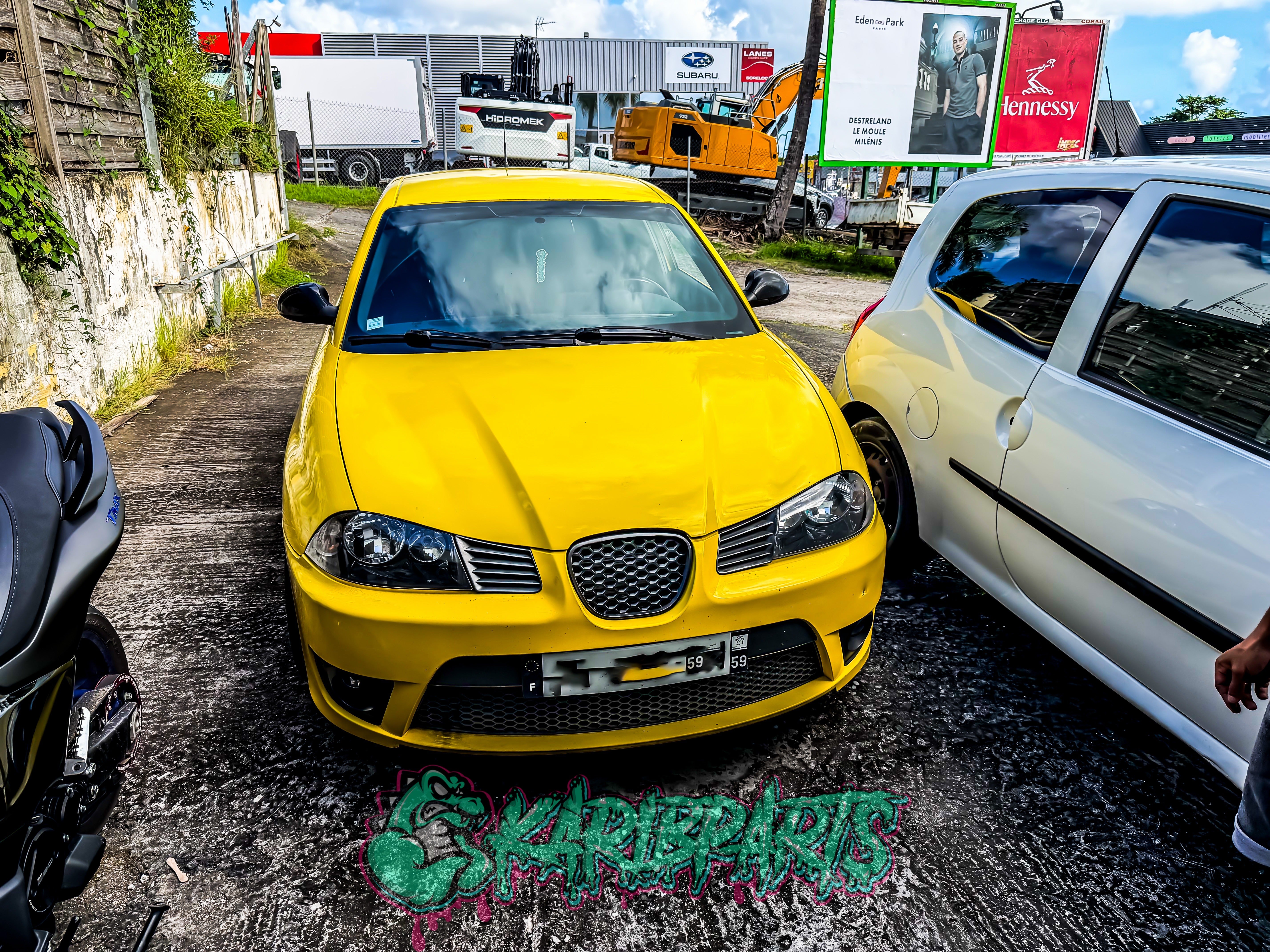 Calandre Nid d’Abeilles – Seat Ibiza 6L (2002–2008) SPARTAFAB