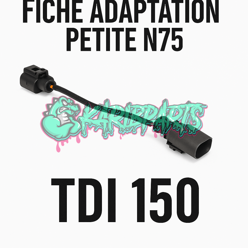 Câble adaptateur N75 – Conversion Golf 4 TDI 150 ARL pour Ibiza 6L / Polo 9N / Leon 1M – Plug & Play - KARIBPARTS