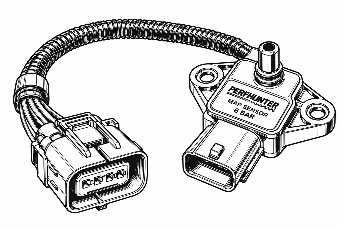 CAPTEUR ET KIT CONVERSION CAPTEUR MAP 6 BAR - KARIBPARTS