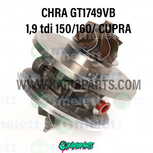CHRA Cartouche pour VW VAG | 705650-0001, 716213-0001 GT1749VB - KARIBPARTS
