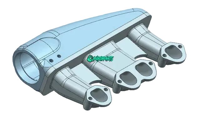 Collecteur pipe d'amission gros volumes PERFHUNTER - VAG 1.9TDI - KARIBPARTS