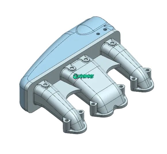 Collecteur pipe d'amission gros volumes PERFHUNTER - VAG 1.9TDI - KARIBPARTS