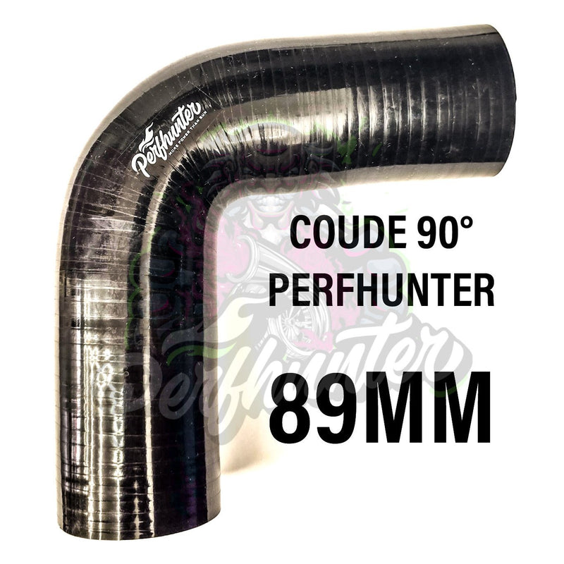 Coude en Silicone à 90° PerfHunter - Conception Haute Performance pour Circuit de Refroidissement et Turbo - KARIBPARTS