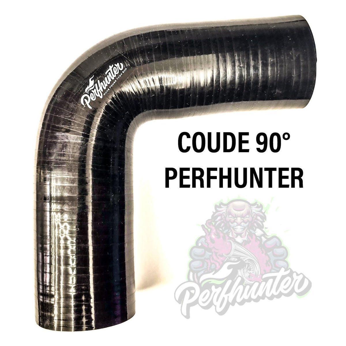 Coude en Silicone à 90° PerfHunter - Conception Haute Performance pour Circuit de Refroidissement et Turbo - KARIBPARTS