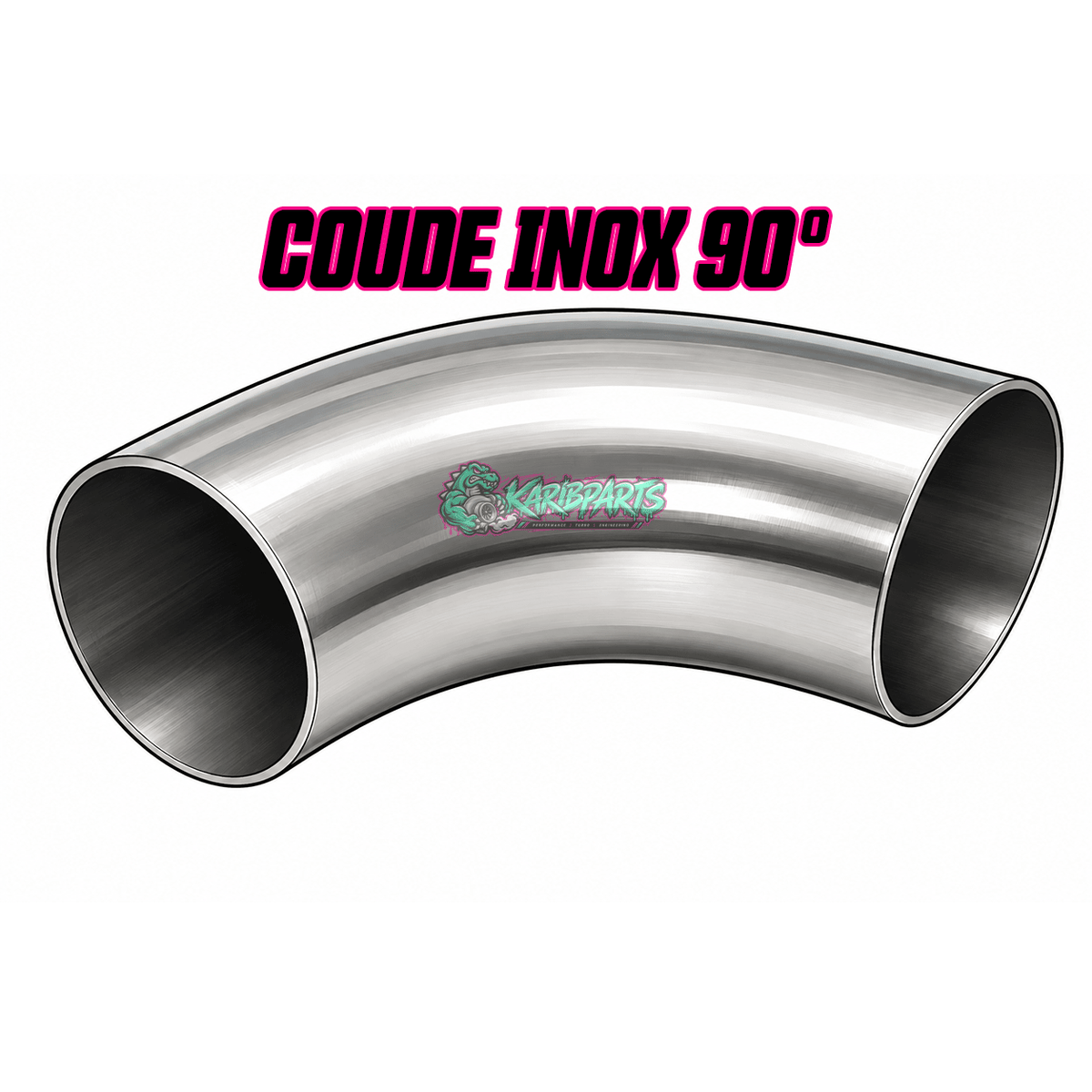 COUDE INOX 90° - KARIBPARTS