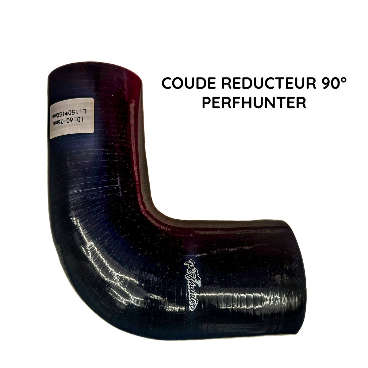 Coude réducteur 90° Silicone PerfHunter - KARIBPARTS