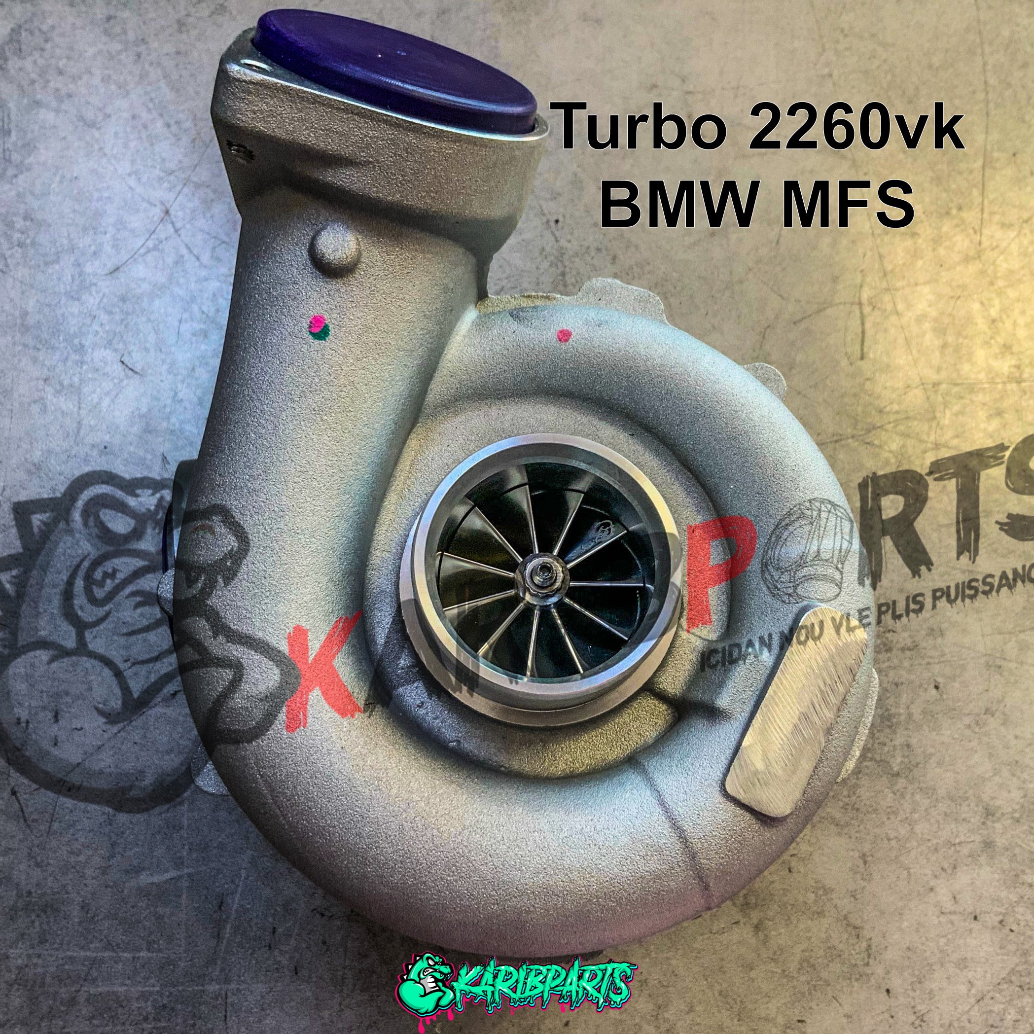 Turbocompresseur GT2260VK pour BMW | 758351, 758351 MFS GT2260VK (GTB2260VK)