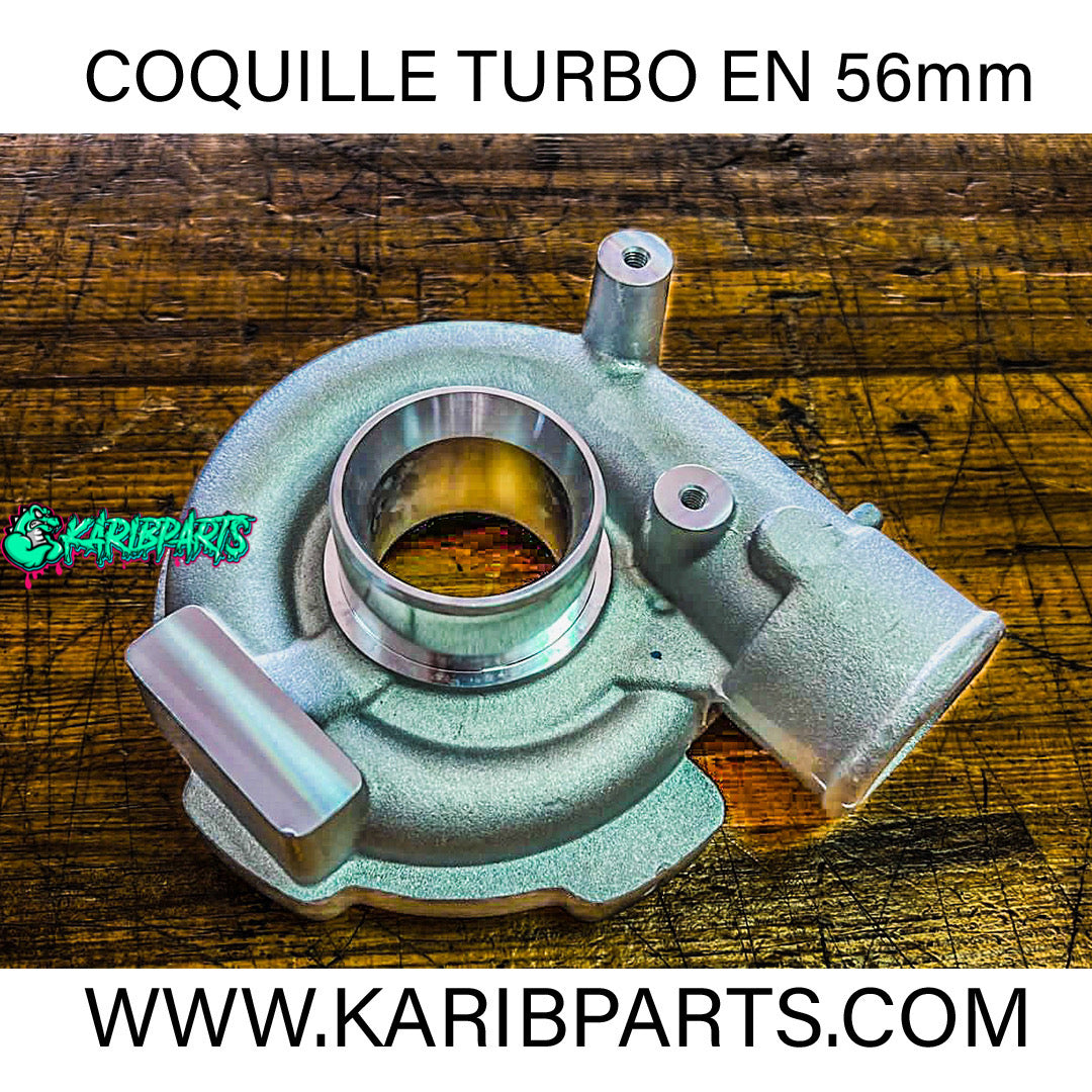 Coquille Turbo en ø56 droite