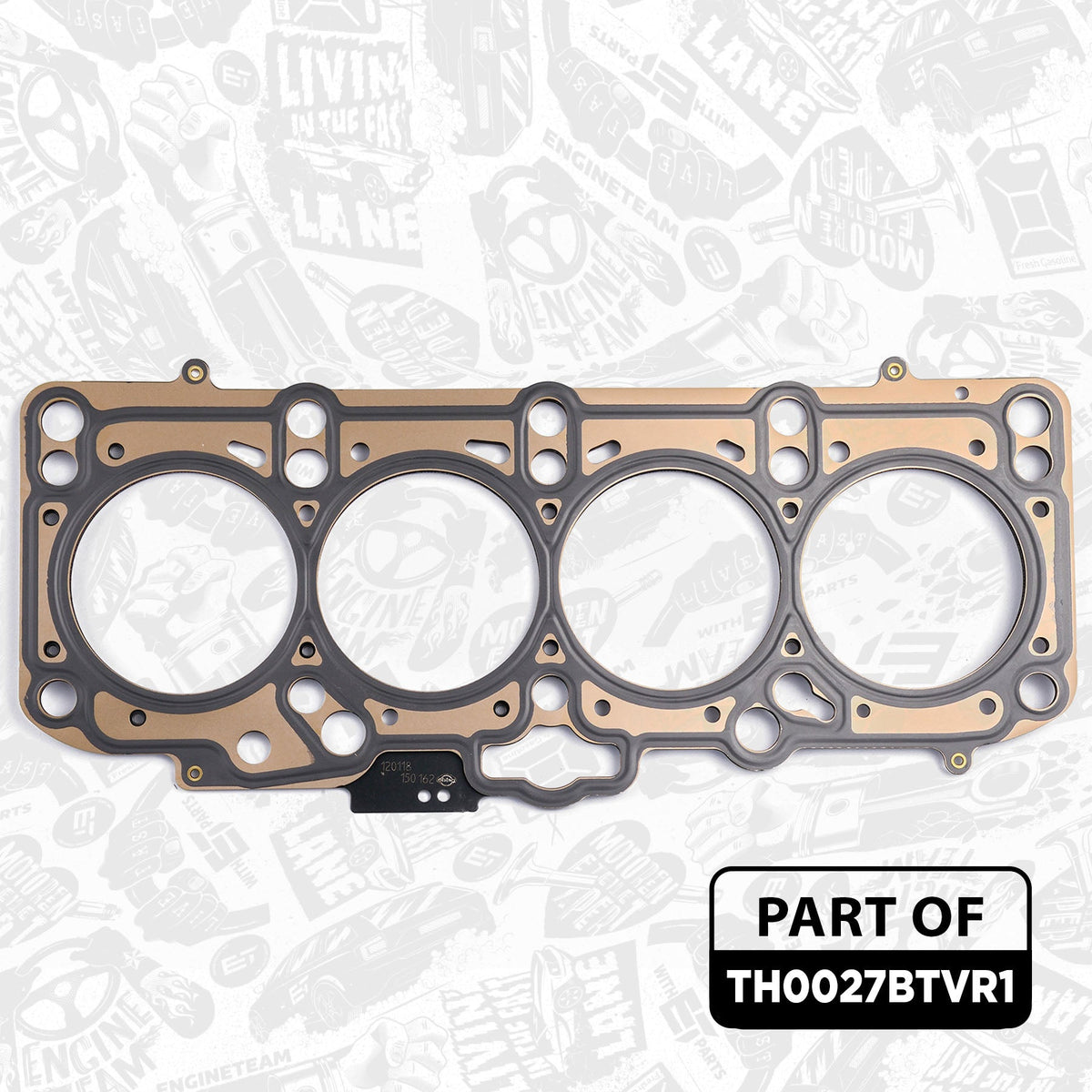 Joint de culasse ELRING 2 trous + kit de vis TH0027BTVR1 Elring - KARIBPARTS