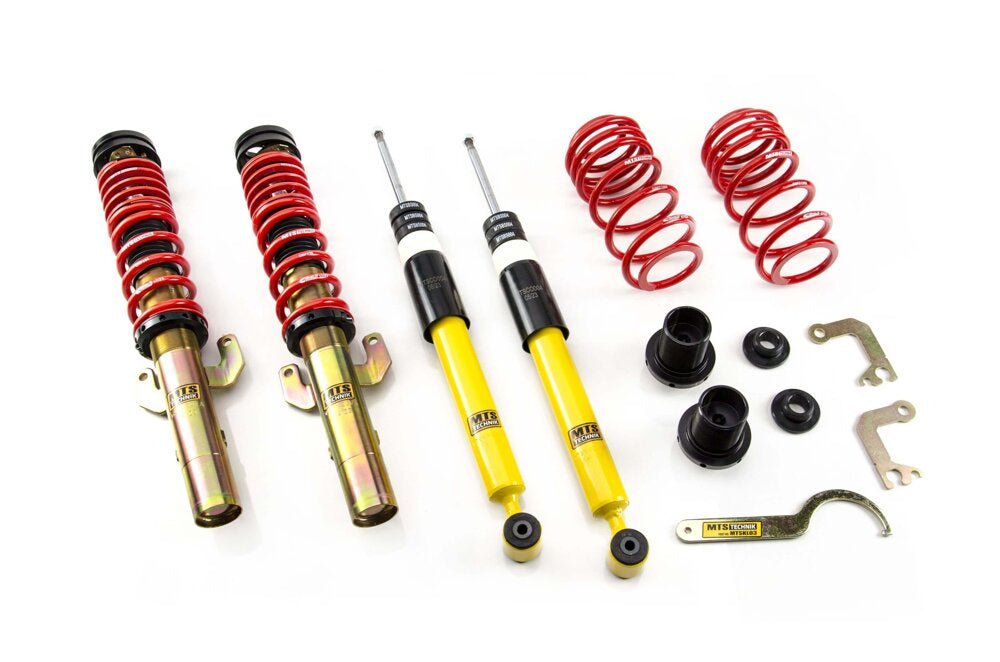 Kit Combinés Filetés VW Polo V (6R/6C), Seat Ibiza IV (6J/6P), Audi A1 (8X) ou Skoda Fabia II/III MTS Technik - KARIBPARTS