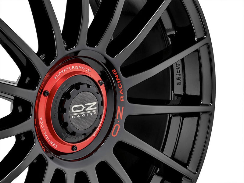 OZ Superturismo Evoluzione 19x8.5" 5x112 ET38, Noir Brillant OZ RACING - KARIBPARTS