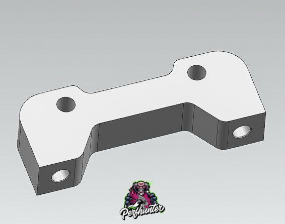 PACK ADAPTATEURS – BREMBO 4 PISTONS – VW GOLF 4 / IBIZA / AUDI S1 / POLO WRC / TT – 5x100 – DISQUE 323x28mm - KARIBPARTS