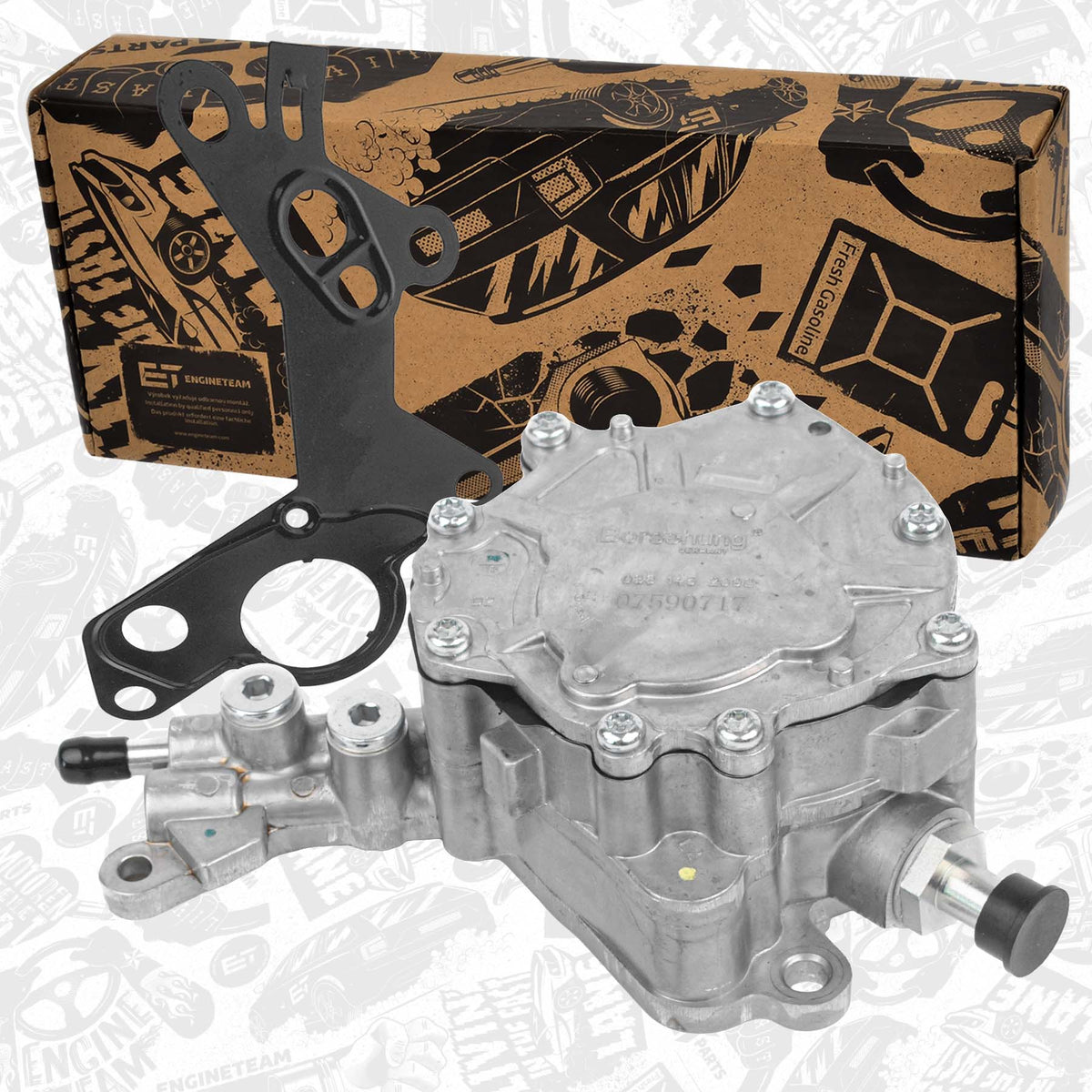 Pompe à vide 1,9 TDI pour système de freinage PA0001 ET ENGINETEAM - 38145209, 038145209A, 038145209C - KARIBPARTS