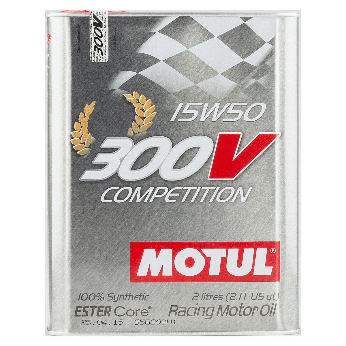 300V COMPETITION 15W50 MOTUL 2L - KARIBPARTS