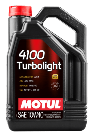 4100 TURBOLIGHT 10W40 MOTUL - KARIBPARTS
