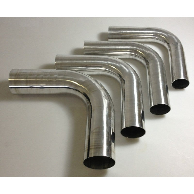 76mm - 90° aluminum elbow 