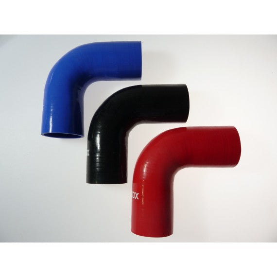 Coude 90° diamètre intérieur 57mm longueur 100mm silicone REDOX