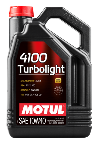 4100 TURBOLIGHT 10W40 MOTUL