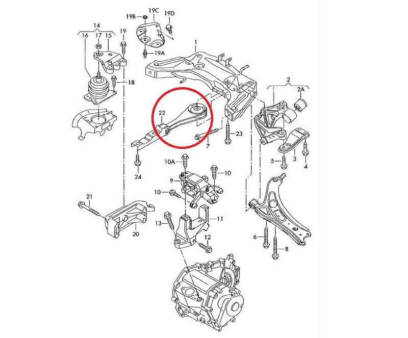 Biellette Anti-Couple Compétition Vibratechnics pour Polo 9N ('01-'09), 6R, Fabia 6Y MK1 5J MK2 , Ibiza 6L - KARIBPARTS