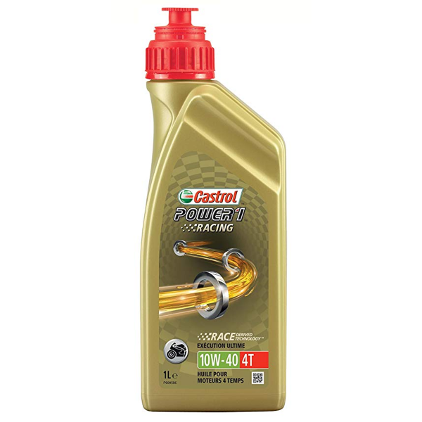 HUILE MOTEUR CASTROL POWER 1 RACING 4T 10W40 1L