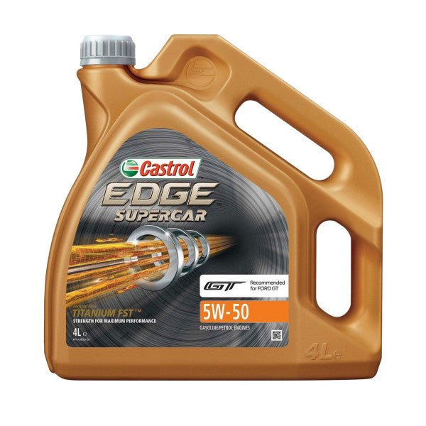 HUILE MOTEUR CASTROL EDGE TITANIUM FST SUPERCAR 5W50 4L - KARIBPARTS