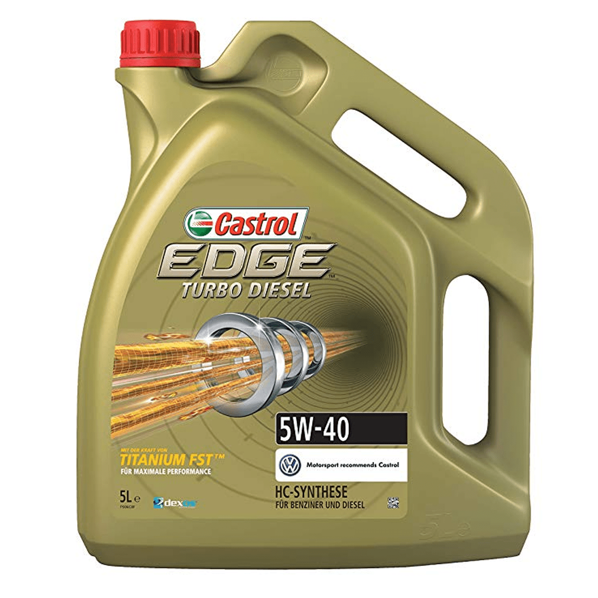 HUILE MOTEUR CASTROL EDGE TITANIUM FST TURBO DIESEL 5W40 - KARIBPARTS