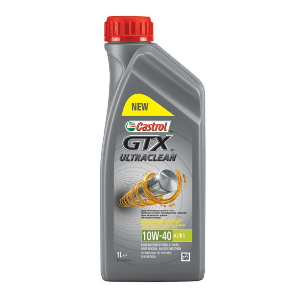 HUILE MOTEUR CASTROL GTX ULTRACLEAN A3/B4 10W40 - KARIBPARTS
