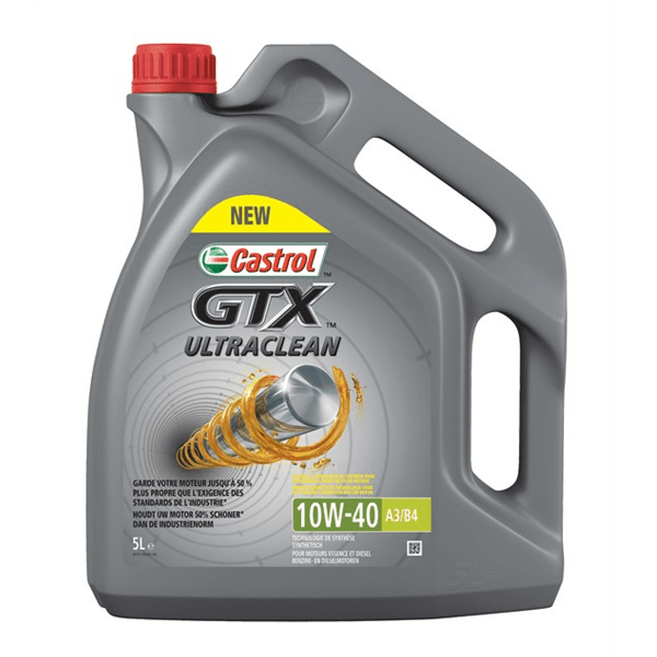 HUILE MOTEUR CASTROL GTX ULTRACLEAN A3/B4 10W40 - KARIBPARTS