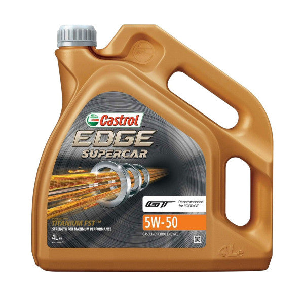 HUILE MOTEUR CASTROL EDGE TITANIUM FST SUPERCAR 5W50 4L